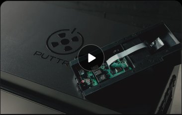 Video still: the internal electronics of the PuttR unit